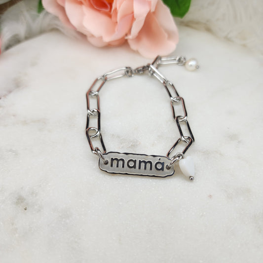 Pulsera clip mamá