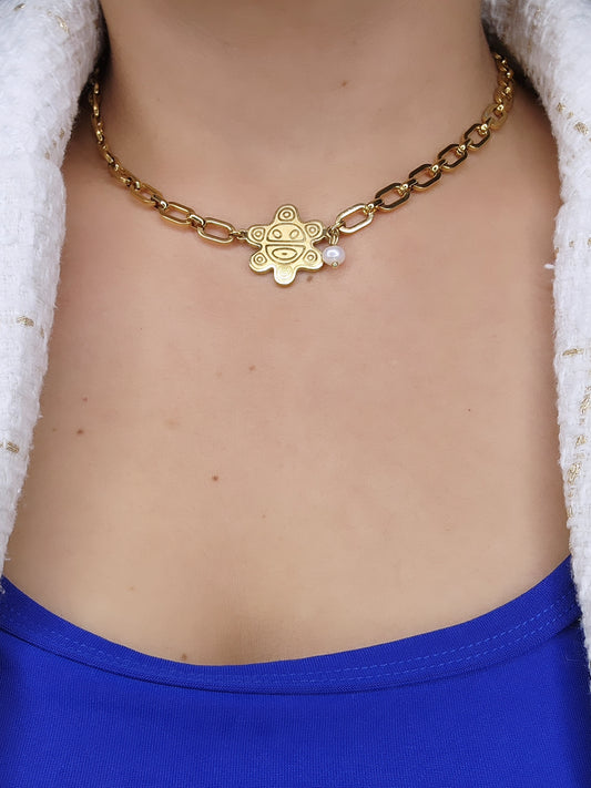 Collar Sol taíno